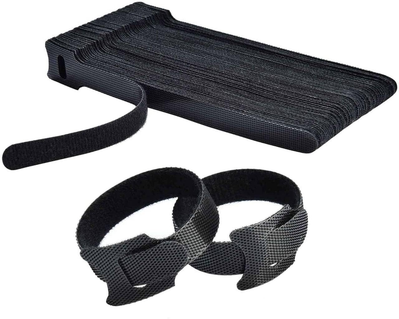 Kps Fastening Cable Ties | Reusable Adjustable Cord Ties | Microfiber Cloth Cable Management Straps | Reusable Hook & Loop Usb C