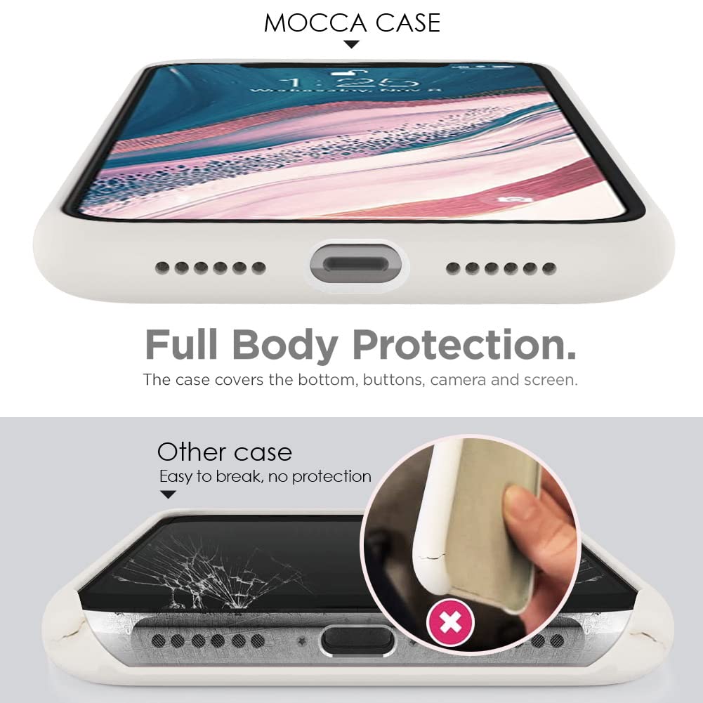 Mocca For Iphone Xs Max Silicone Case With Kickstand | Anti Scratch Full Body Shockproof Protective Case For Iphone Xs Max   Sto