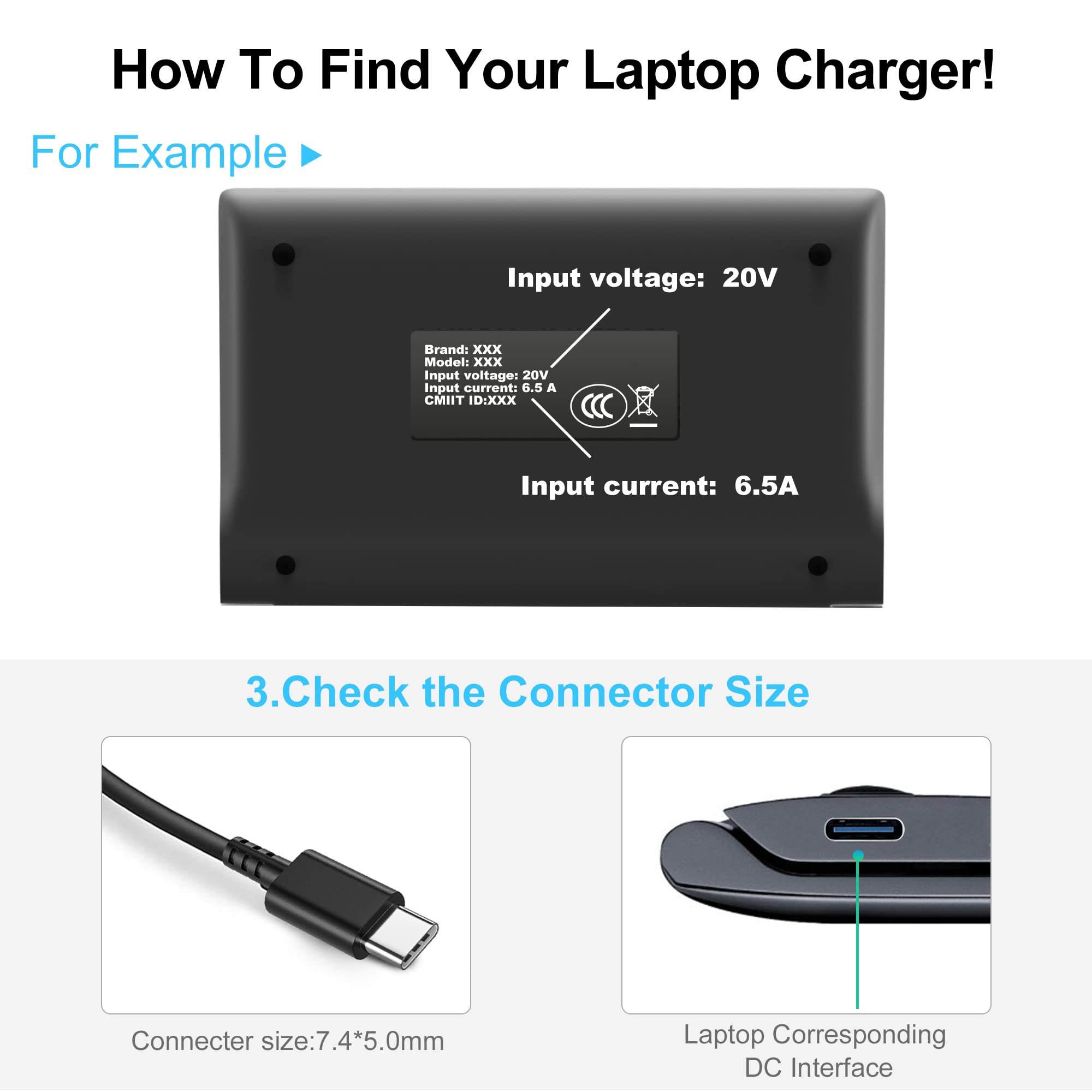 130W 90W Usb C Type C Laptop Charger Ac Adapte For Dell Xps 15 17 7050 9500 9510 9560 9570 9700 7459; Precision 3550 3560 3561 5
