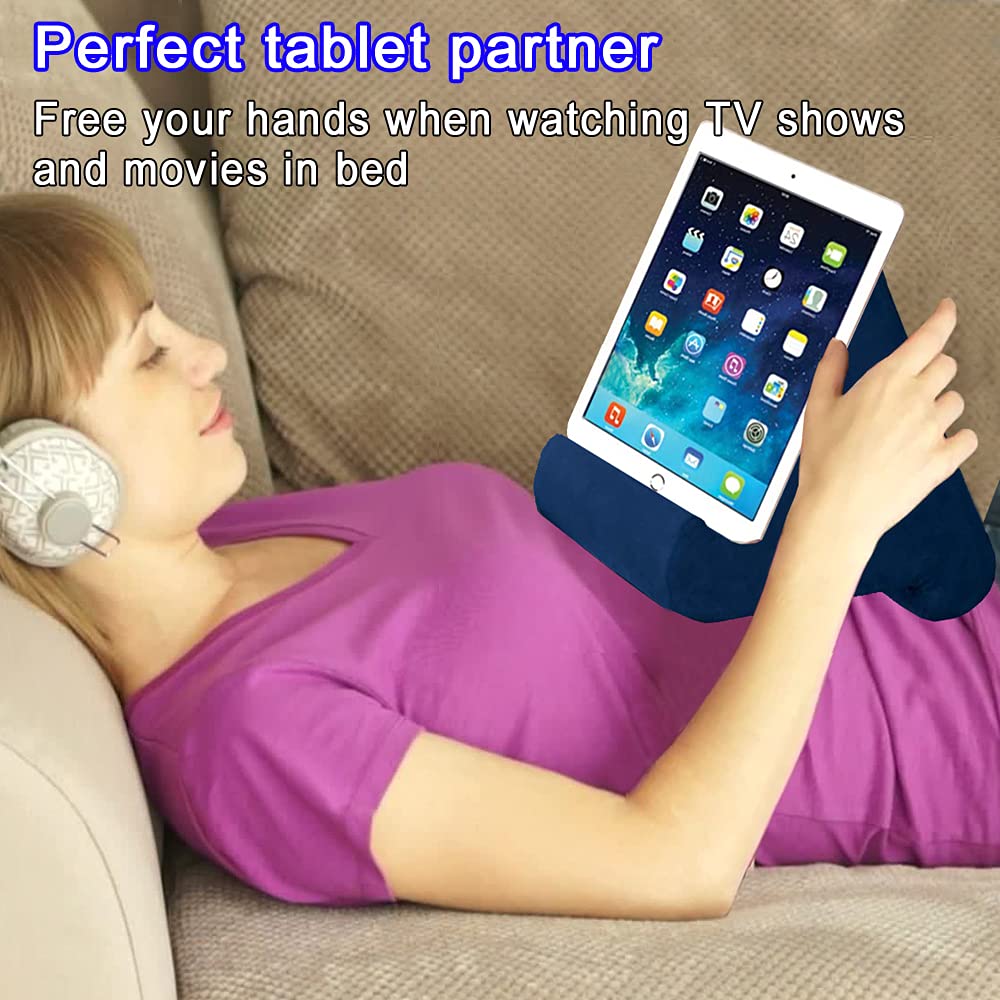 Samhousing Tablet Pillow Stand   Tablet Holder Dock For Bed With Multi Viewing Angles, Compatible With Ipad Pro 9.7, 10.5,12.9 A