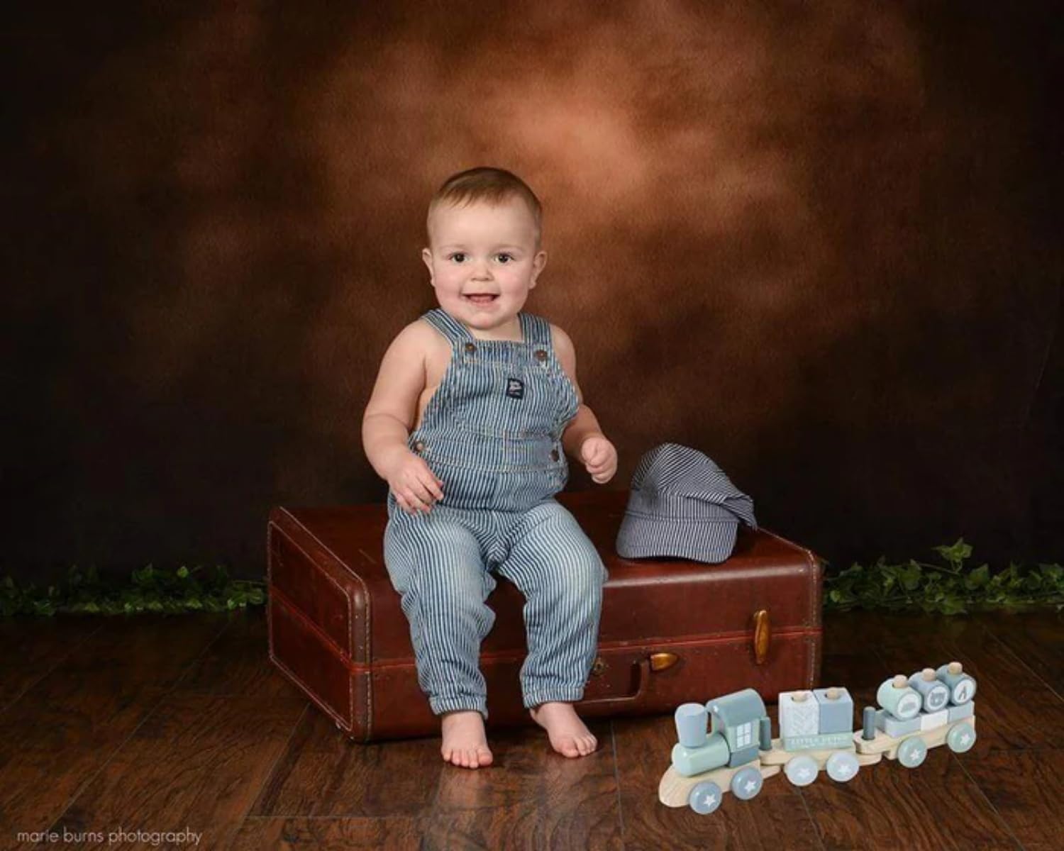 Kate 5X7Ft Brown Backdrop For Photography Headshot Portrait Background Old Master Photo Stuido Props