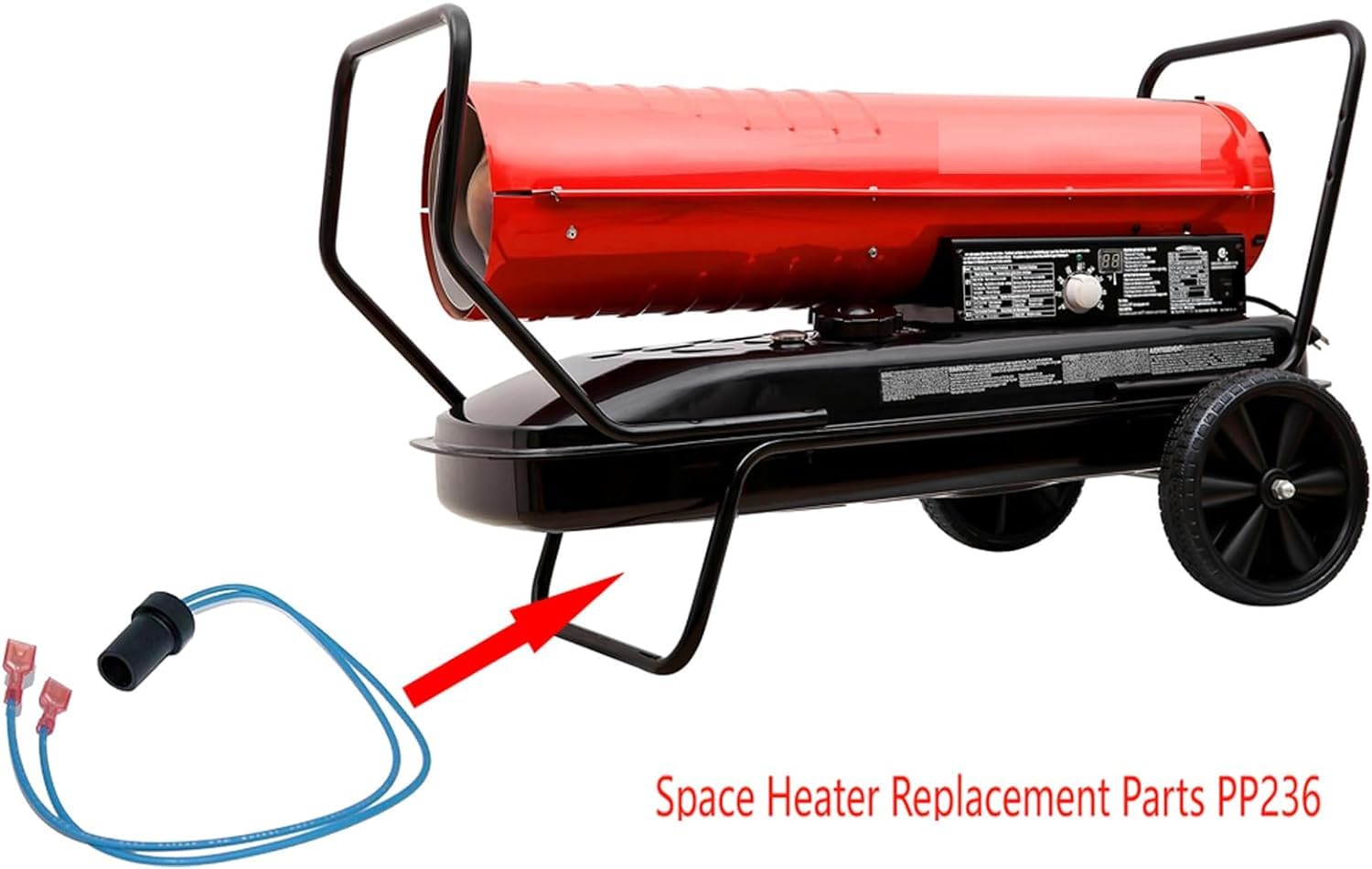 Zflxh Space Heater Replacement Parts Pp236 Photocell For Reddy Remington Master Knipco Heaters M16656 24