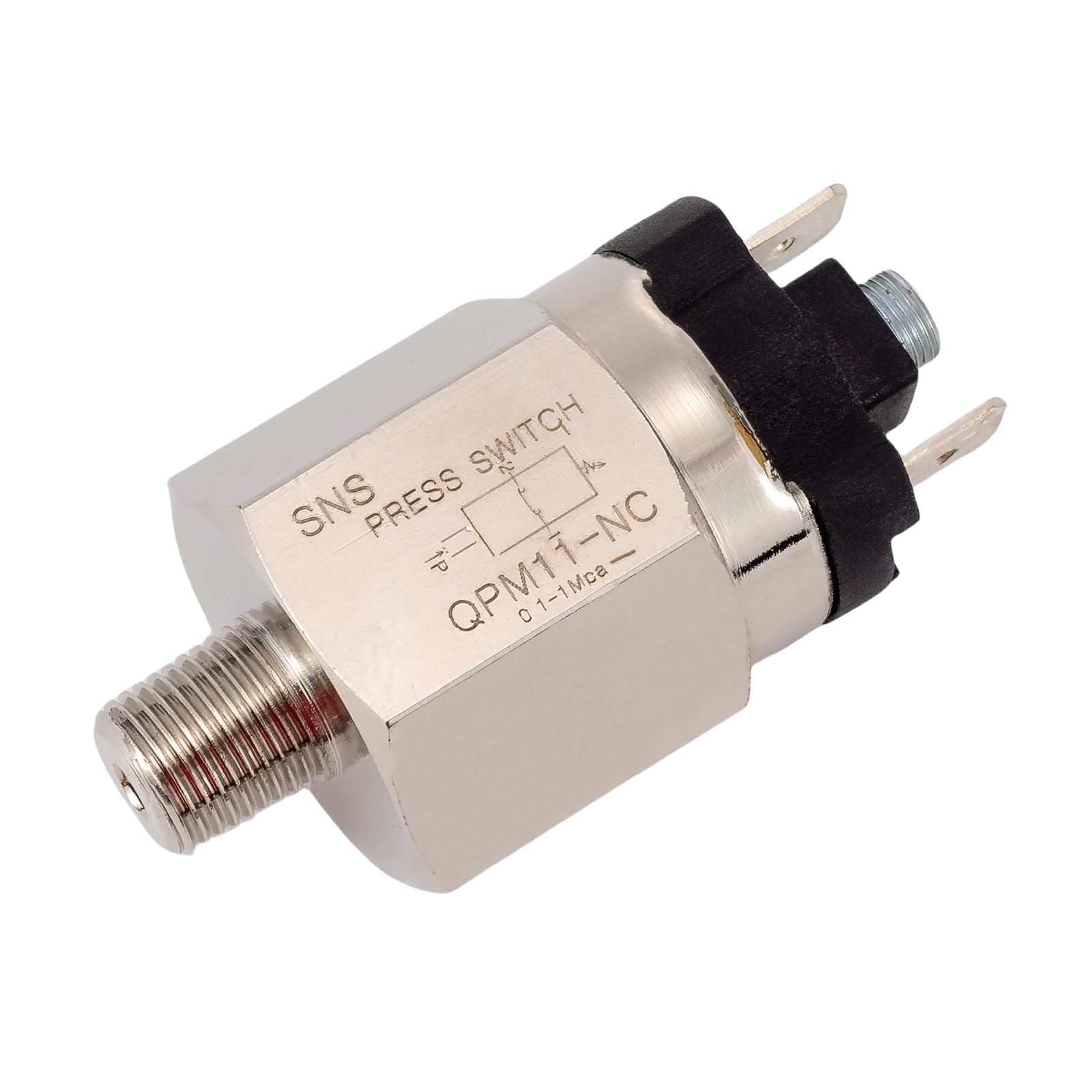 1/8 Inches Pneumatic Adjustable Pump Pressure Control Switch Qpm11 Nc Normally Close