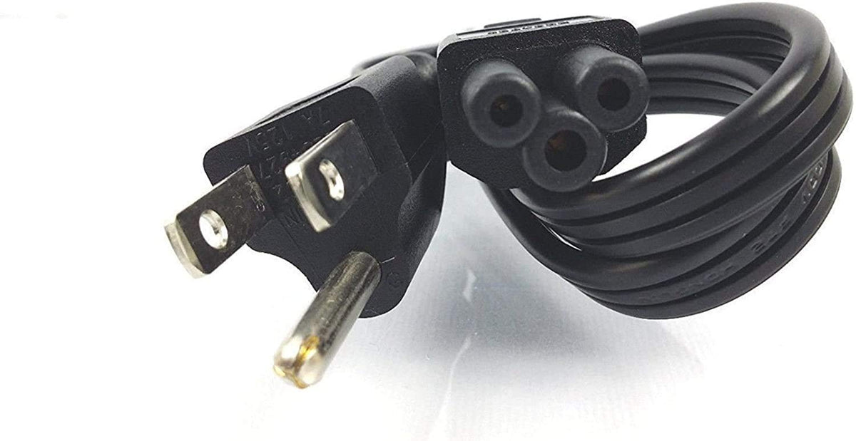 Dell 3 ft NEMA 5 15P to C5 AC Power Adapter Laptop Cord Cable K260C