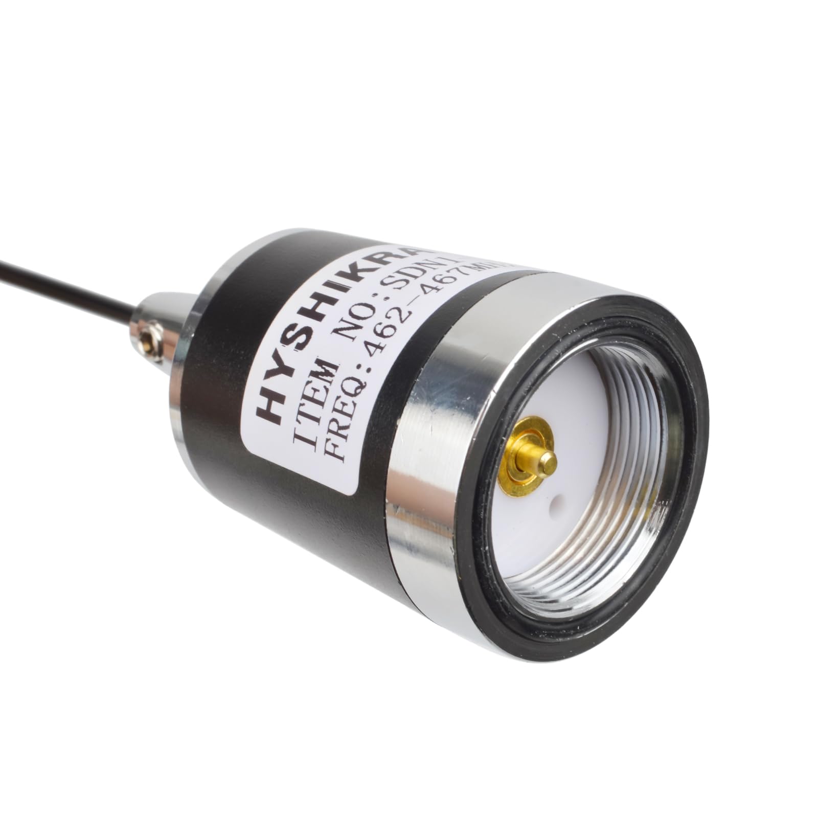 Hyshikra Gmrs Nmo Antenna, 462 467Mhz 17.7 In Uhf Whip Outdoor Mobile Antenna For Kenwood Yaesu Midland Icom Motorola Transceive