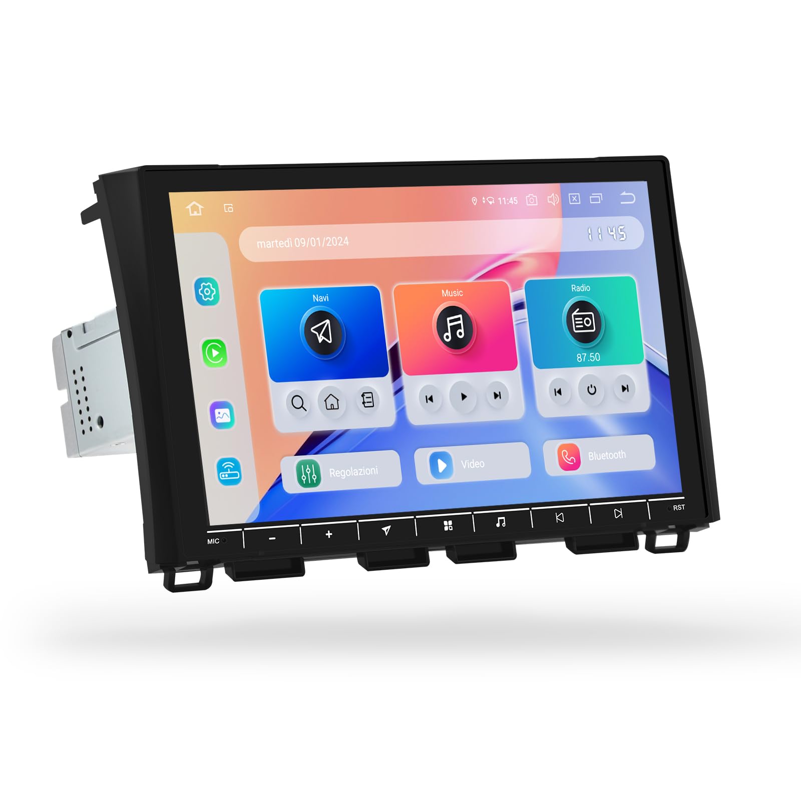 Dasaita Android 13 Radio For Toyota Tundra 2014 2021, 10.2 Inch Qled Touchscreen, Wireless Carplay, Android Auto, 5G Wifi, 4G Lt