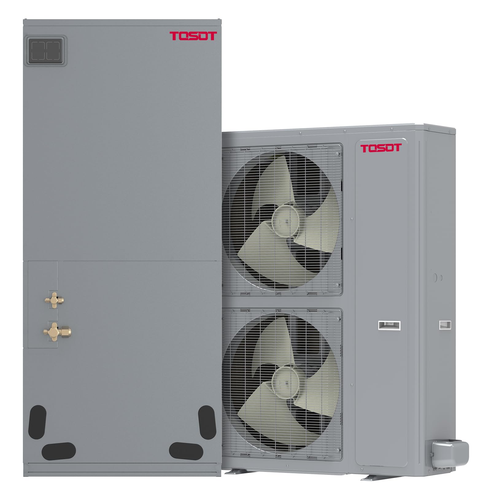 TOSOT 60,000 BTU Ducted Central Air Conditioner Heat Pump System, 5 Ton Inverter Split System AC with Energy Star, Originality T