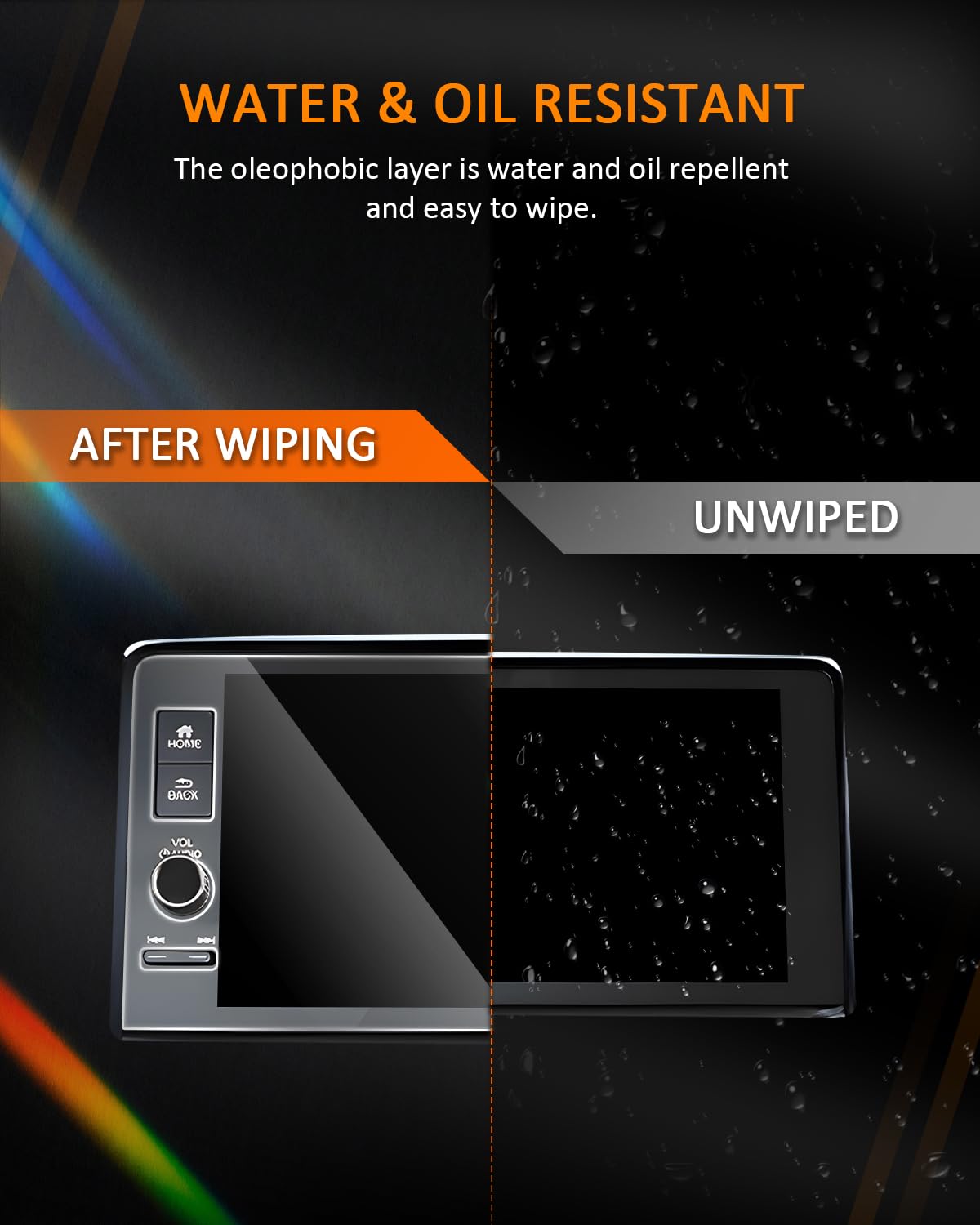 Cdefg For 2024 2025 Honda Ridgeline Screen Protector Touchscreen Cover For Ridgeline Sport Rtl Trailsport Black Ridgeline Accessories 2024 2025 Edition  9' Tempered Glass