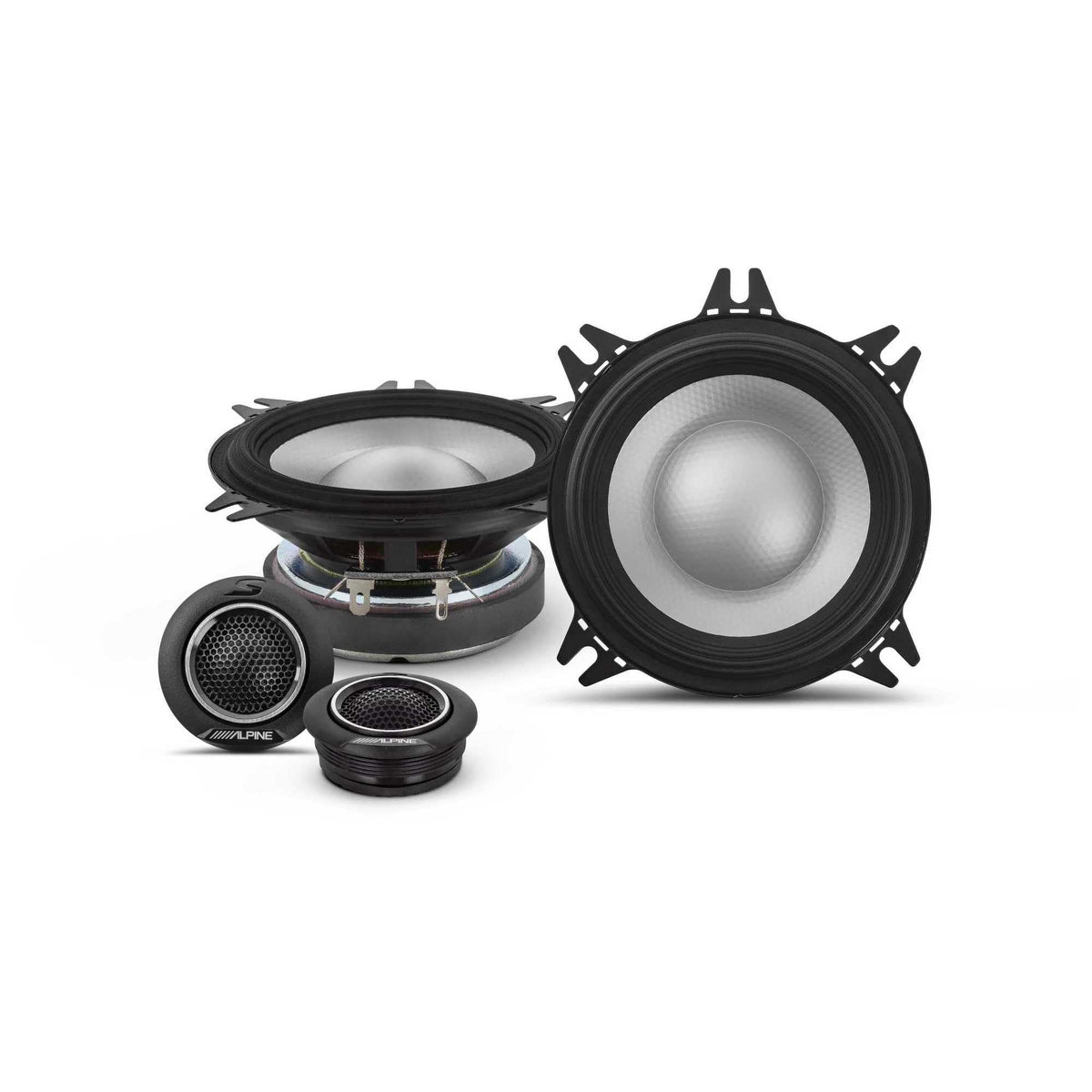 Alpine S2 S40C   Next Generation S Series 4' Component Speaker Set