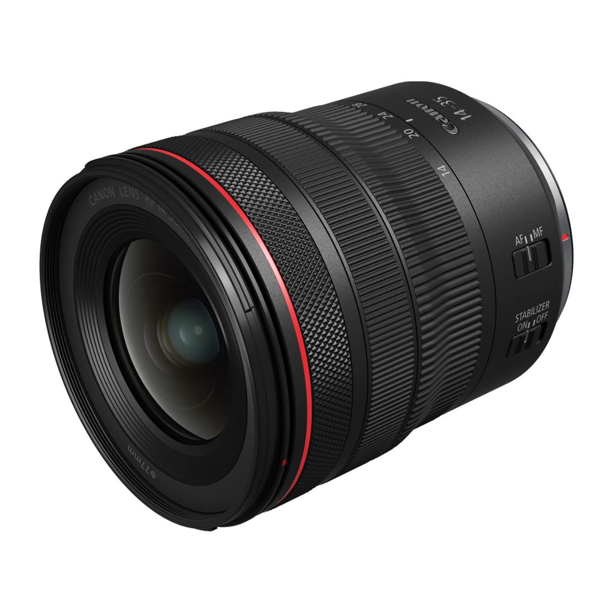 Canon RF14 35mm F4 L is USM Lens, Wide Angle Zoom Lens, Compatible with EOS R Series Mirrorless Cameras, Black