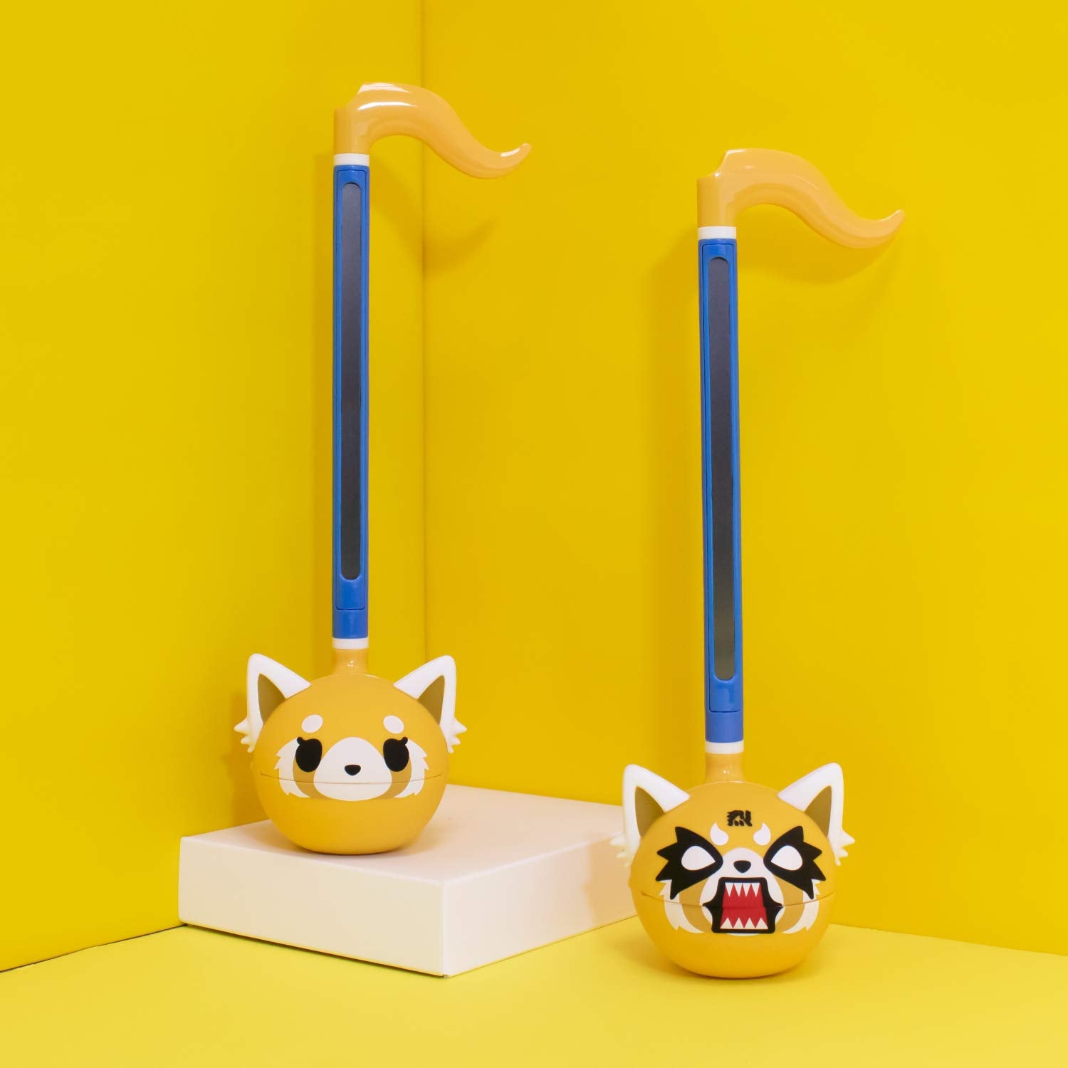 Otamatone Classic Aggretsuko Happy Sweet [Officially Licensed Sanrio] Japanese Character Electronic Musical Instrument Portable