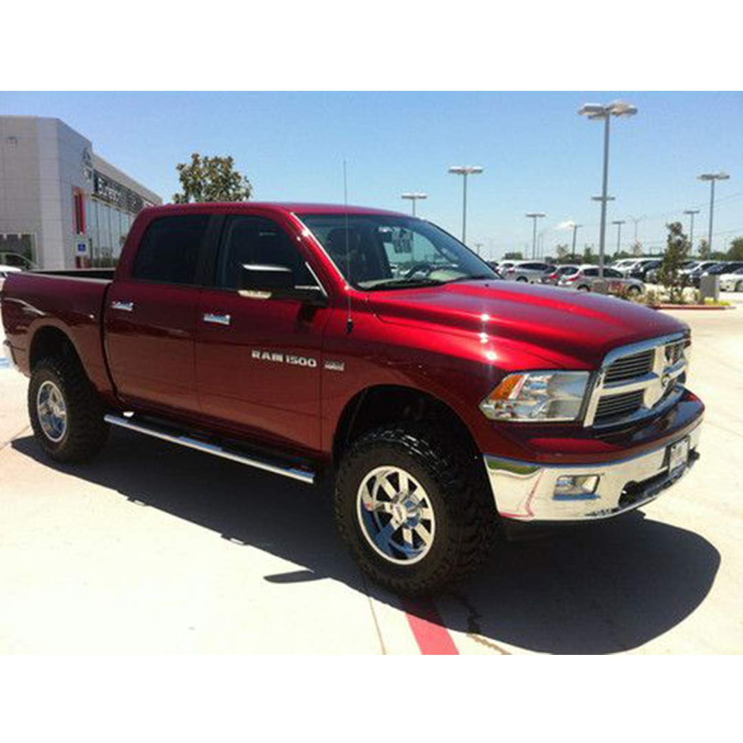 Short Antenna For Dodge Ram Trucks, Radio Antenna Compatible With 2009 2024 Dodge Ram 1500 Trucks Pickups, 3.6' Low Profile Antenna Replacement For Ram Trucks, Direct Replacement, Mattle Black