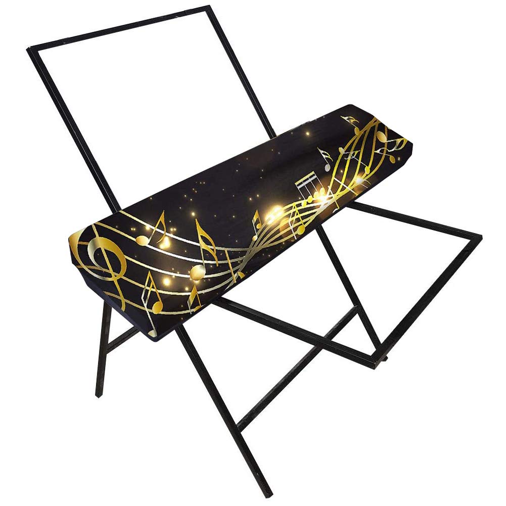 Piano Keyboard Dust Cover For 61/88 Keys,Piano Cover,Keyboard Dust Cover,Adjustable Electric/Digital Piano Stretchable Protectiv