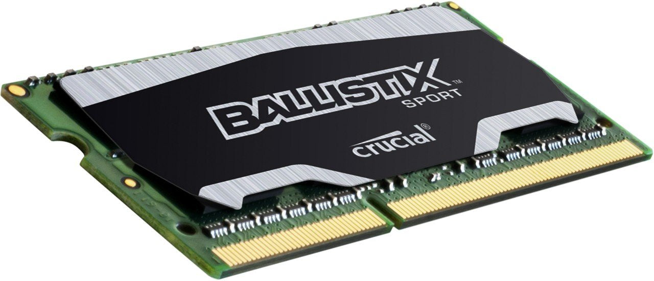 Crucial Ballistix Sport Sodimm 4Gb Single Ddr3 1600 Mt/S (Pc3 12800) Cl9 @1.35V 204 Pin Memory Bls4G3N169Es4