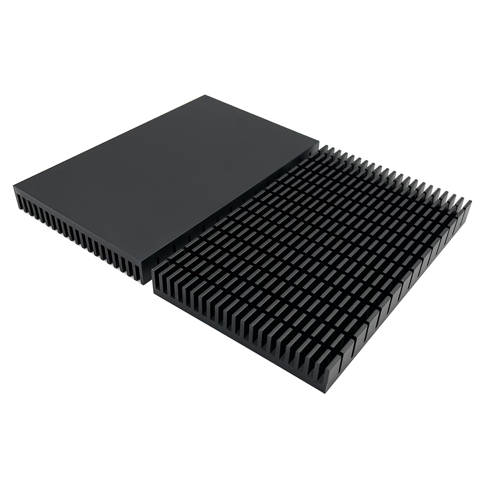 Awxlumv Aluminum Heat Sink 150Mmx93Mmx15Mm/ 5.9X3.66X0.59 Inch High Power Large Heatsink Module Cooler Fin For Pcb Board Led Mot