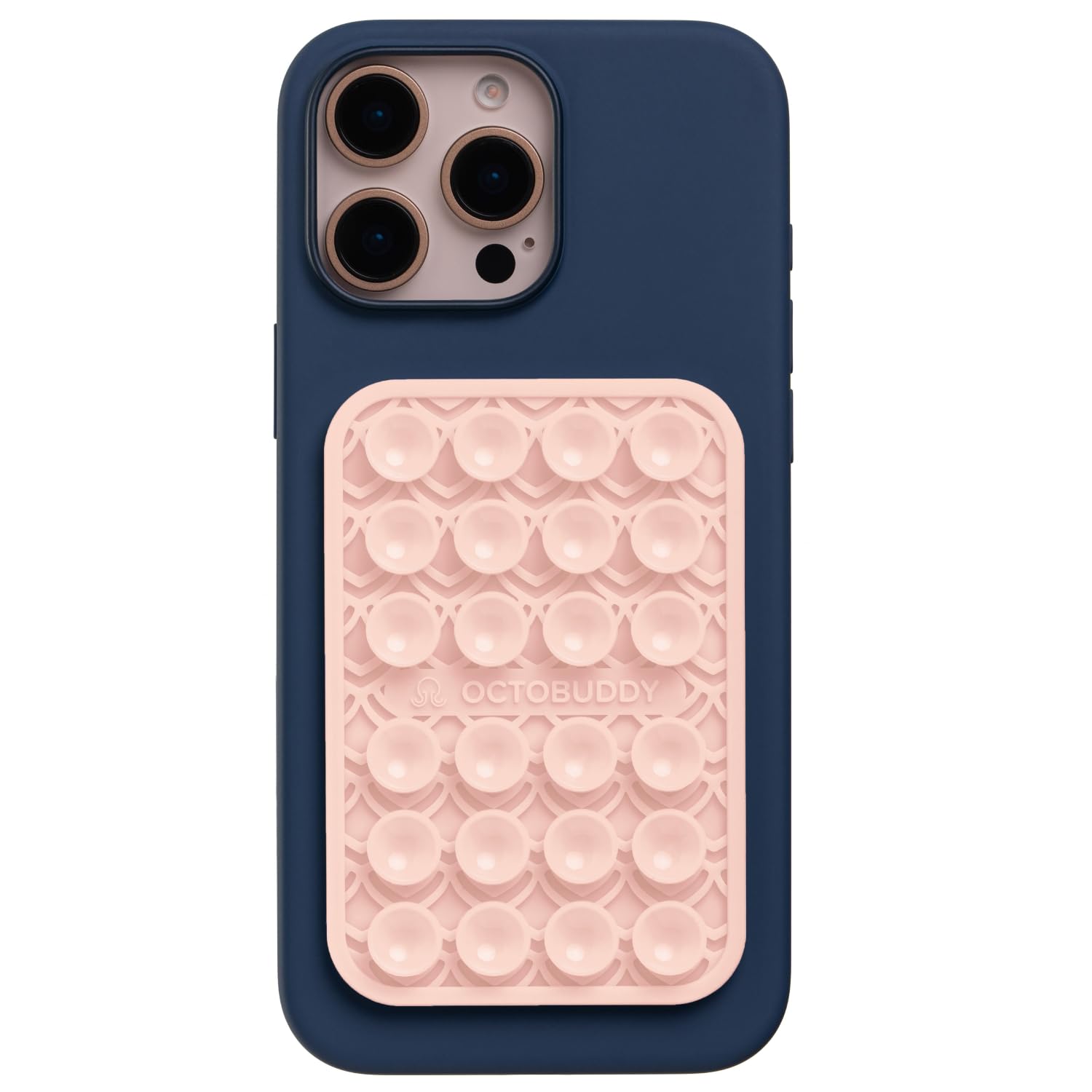 OCTOBUDDY Classic MAX Textures Mermaid Dragon - Silicone Suction Phone Case Adhesive Mount - Hands-Free Grip with 24 Suction Cup