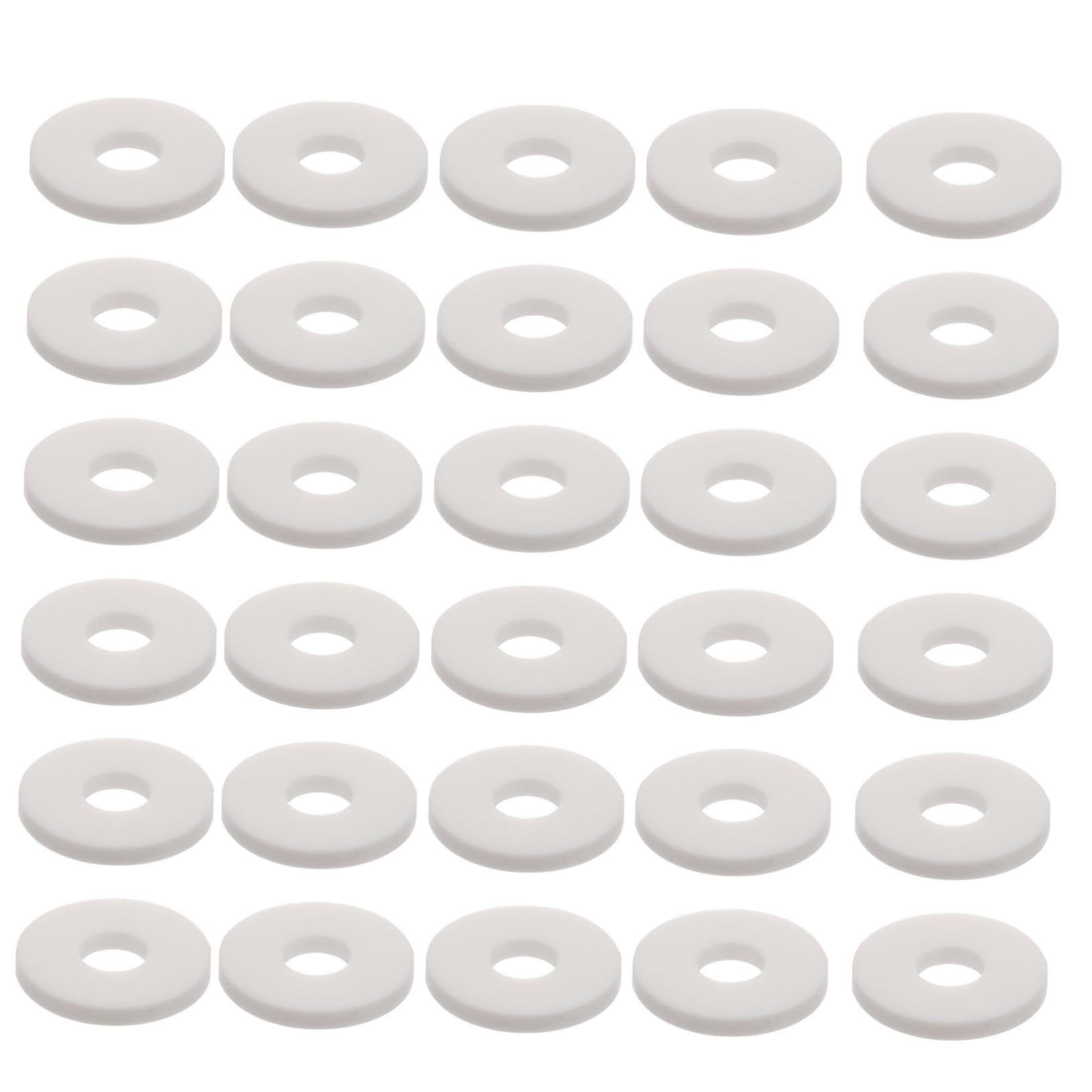 Yardwe 30Pcs AntiSkid Guitar Strap Locks Silicone Safety Pads for Acoustic and Electric Guitars Portable Bass Strap Button Acce