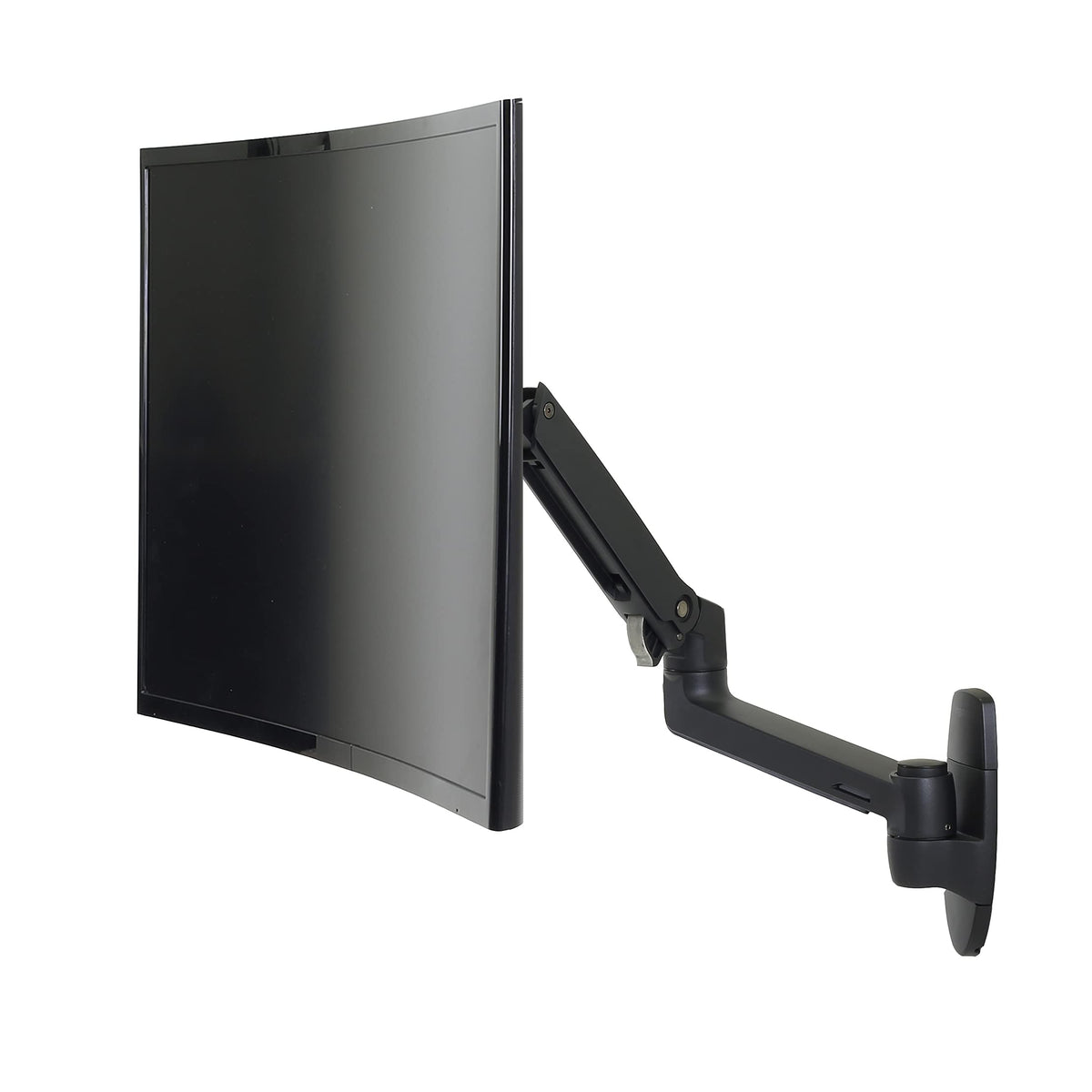 Ergotron � LX Single Monitor Arm, VESA Wall Mount � for Monitors Up to 34 Inches, 7 to 25 lbs � Matte Black