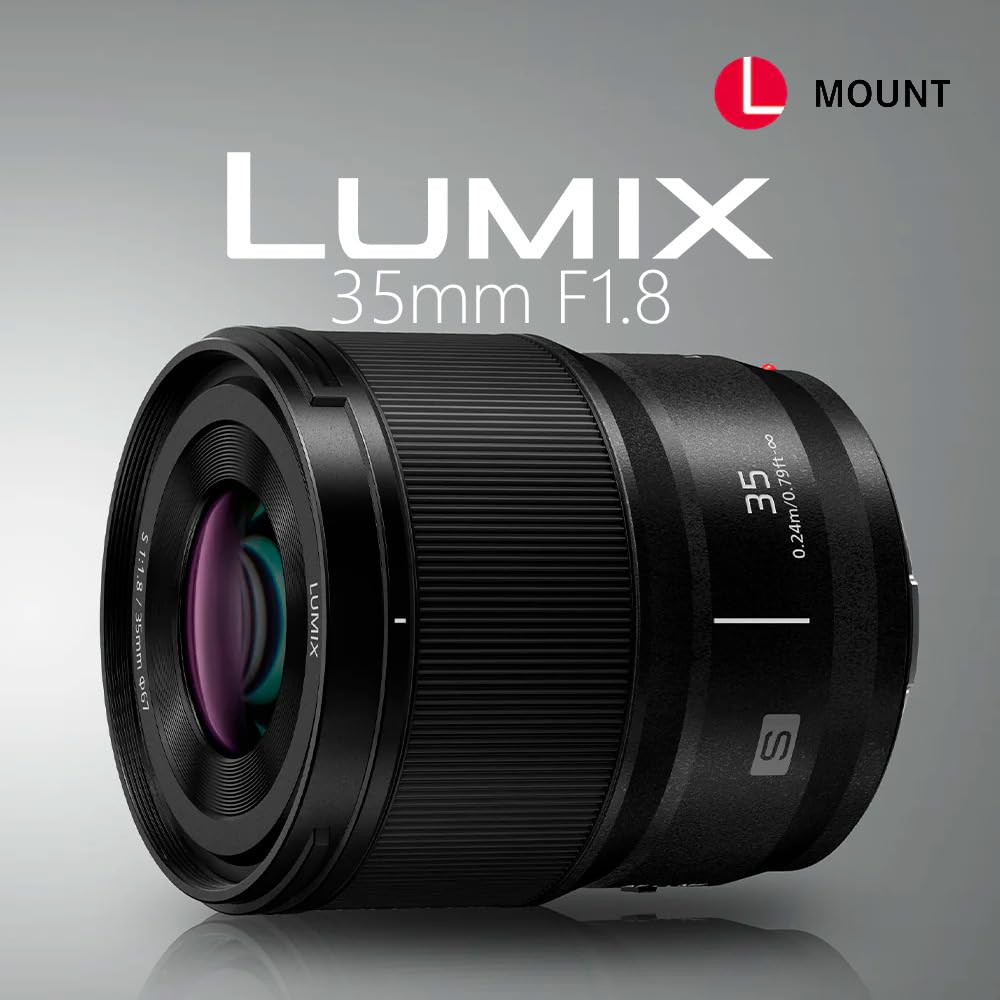 Panasonic Lumix S 35Mm F1.8 Large Diameter Prime Lens (L-Mount) Bundle With Impact-Proof Watertight And Dustproof Hard Carry Cas