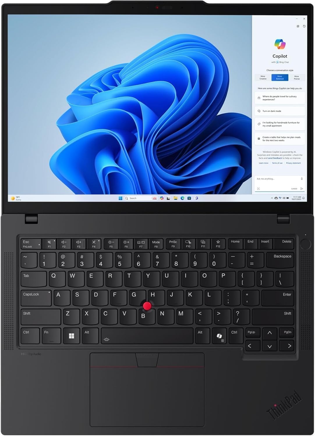 Lenovo Thinkpad T14 Business Laptop (14'' Fhd+ Ips, Intel Ultra 7 155U, 64Gb Ddr5 Ram, 2Tb Ssd), 5Mp Hd Webcam, 2 Thunderbolt 4,