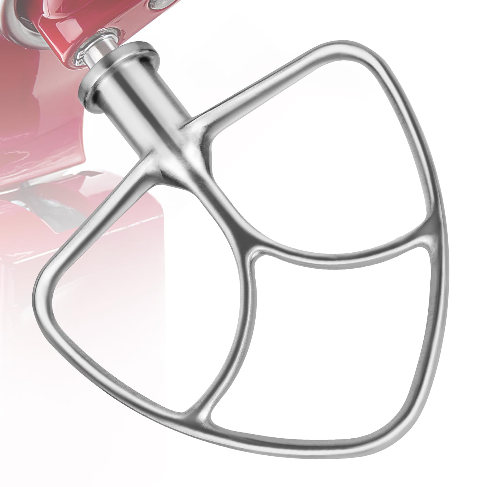 Stainless Steel K45B Coated Flat Beater For Kitchenaid 4.5 5 Qt Mixer Paddle Attachment Flat Beater Fits Stand Mixer Bowls For K