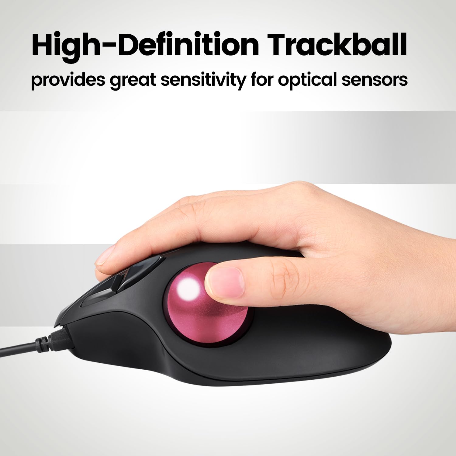 Perixx Peripro 303 1.34 Inches Trackball   Replacement Ball For M570, Perimice 517/520/717/720, And Other Compatible Trackball M
