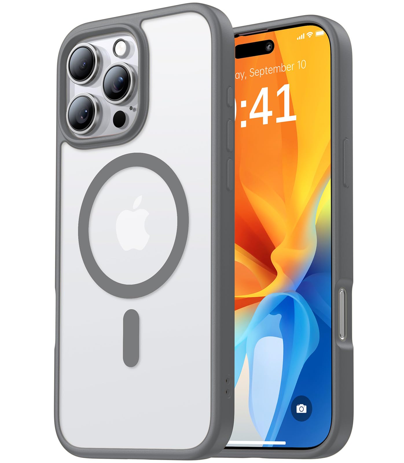 Shiiuou Strong Magnetic For Iphone 16 Pro Case, Skin Friendly[Compatible With Magsafe] [Military Grade Test Protection] Shockpro