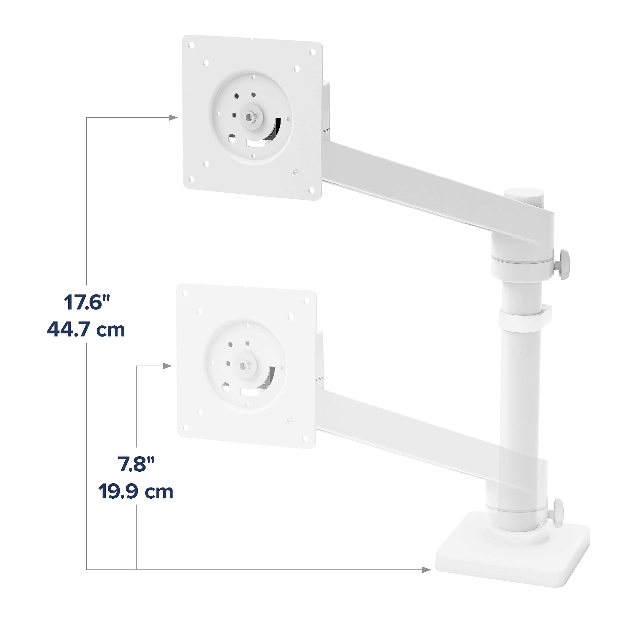 Ergotron � NX Single Monitor Arm, VESA Desk Mount � for Monitors Up to 34 Inches, 0 to 18 lbs � White