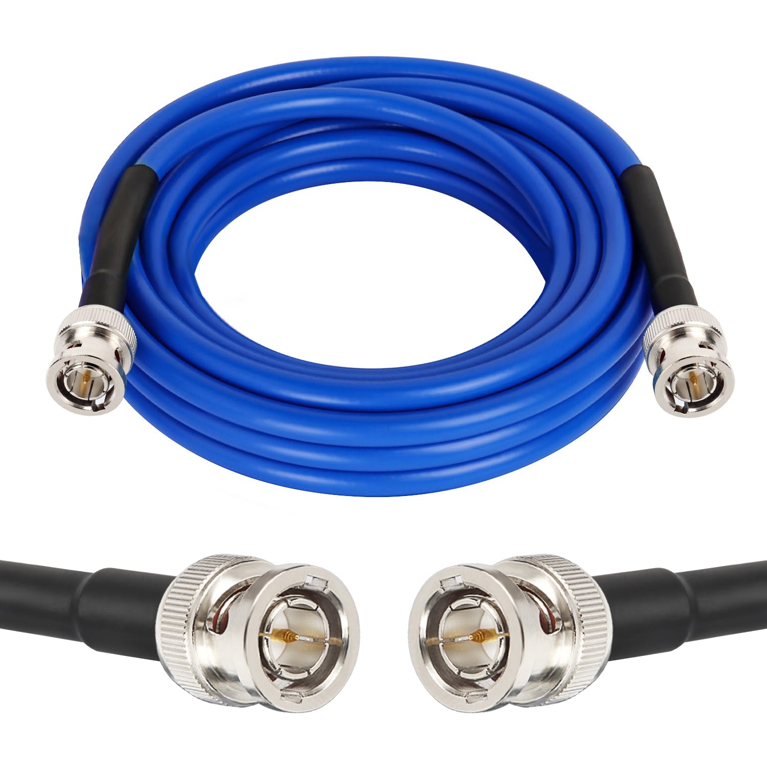 Xrds  Rf 12G Sdi Cable 15Ft, Sdi Video Cable 3G/6G/12G 75Ohm Bnc Cable Supports Hd Sdi/3G/6G Sdi/4K/8K For Video Security Camera