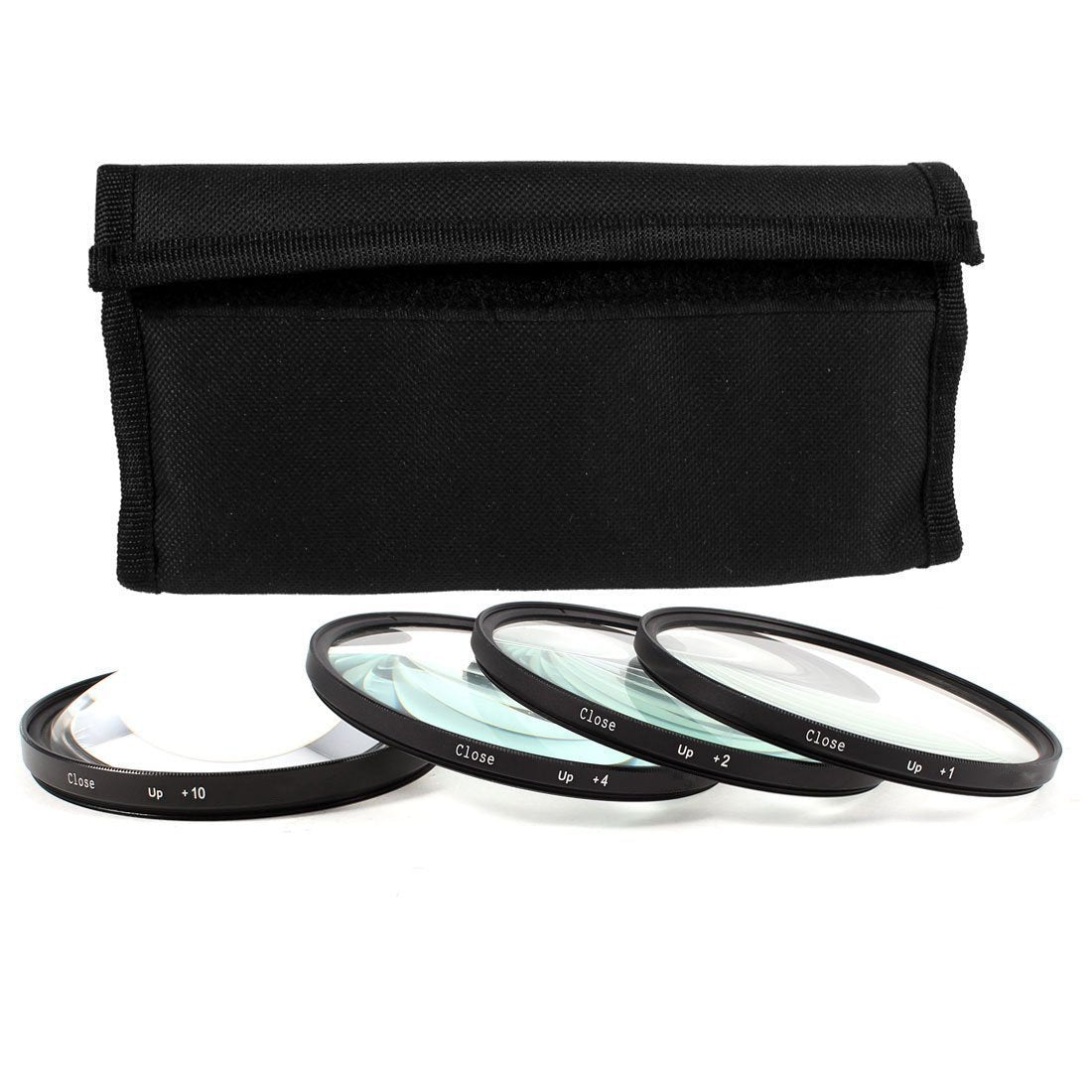 67Mm Close Up Filter Set (+1, +2, +4 And +10 Diopters) Magnificatoin Kit For Canon Rebel T6I, T6S, T7I, Eos 80D, Eos 77D Cameras
