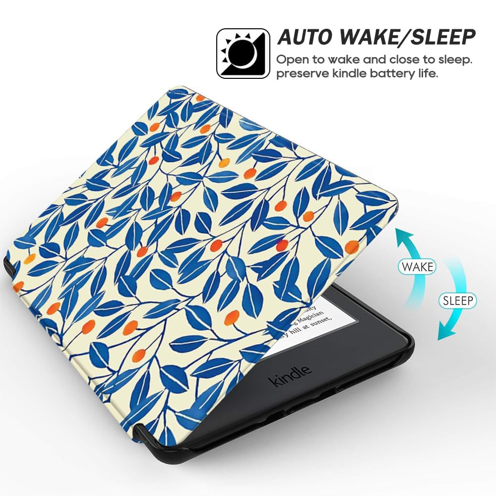 Scsvpn Case For 6.8'' Kindle Paperwhite (11Th Generation   2021) & Kindle Paperwhite Signature Edition With Hand Strap, Auto Wak