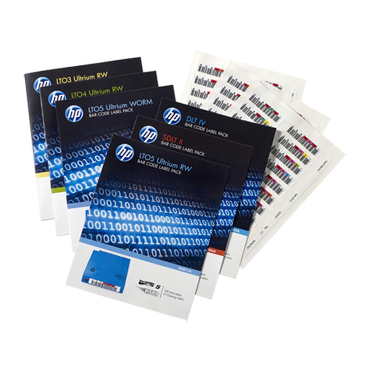 HP LTO-7 Ultrium RW Bar Code Label Pack (Q2014A)