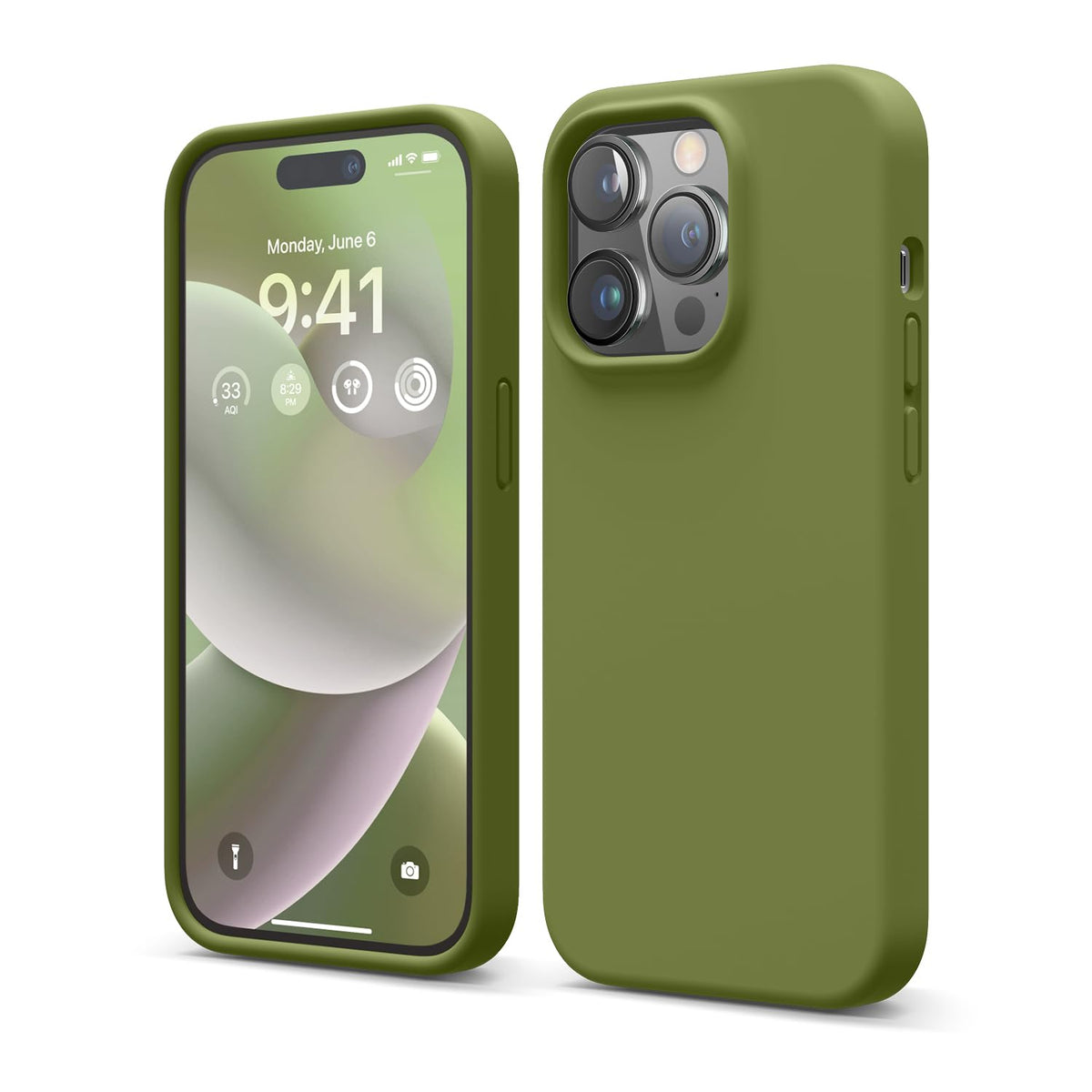 Elago Compatible With Iphone 14 Pro Case, Liquid Silicone Case, Full Body Protective Cover, Shockproof, Slim Phone Case, Anti Sc