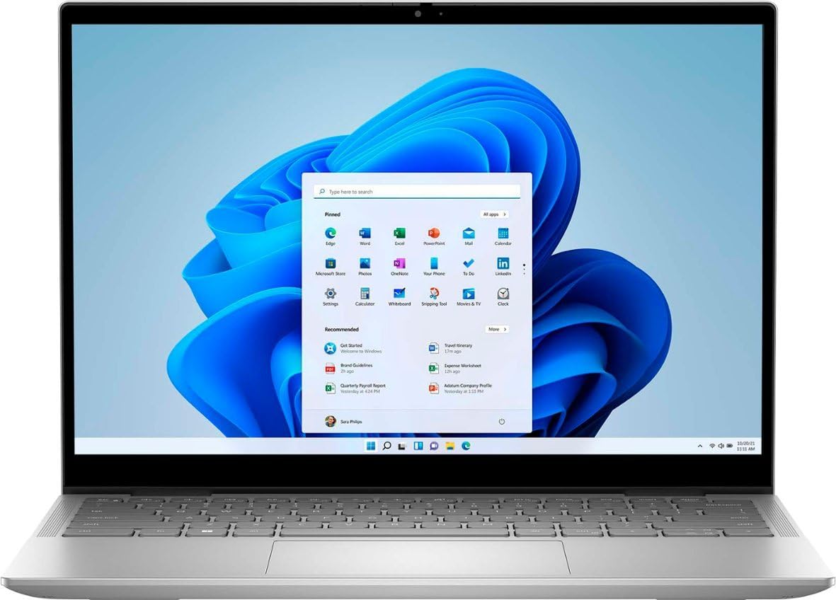 Dell Inspiron 2 In 1 Touchscreen Laptop, 14'' Wuxga Display, 13Th Gen Intel 10 Core I7 1355U, 16Gb Ram, 1Tb Pcie Ssd, Backlit Kb