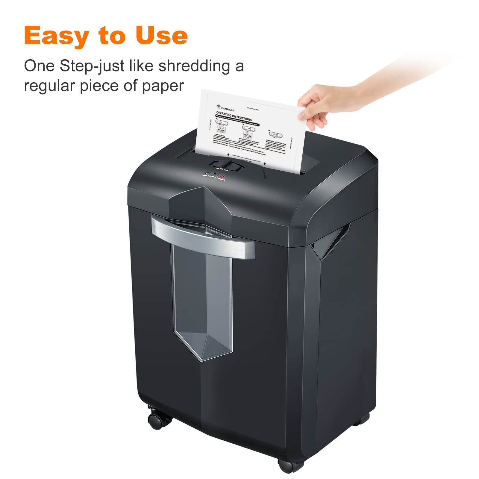 Bonsaii Paper Shredder Lubricant Sheets,12 Pack (8.4 X 5.9 Inch/Piece)