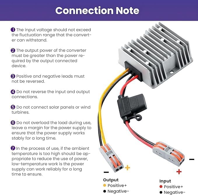 Yaboang Dc/Dc 9 32V To 12V Buck Converter,Dc/Dc Voltage Converter 12V/24V To 12V10A 120W Max Power Transformer Waterproof Step D