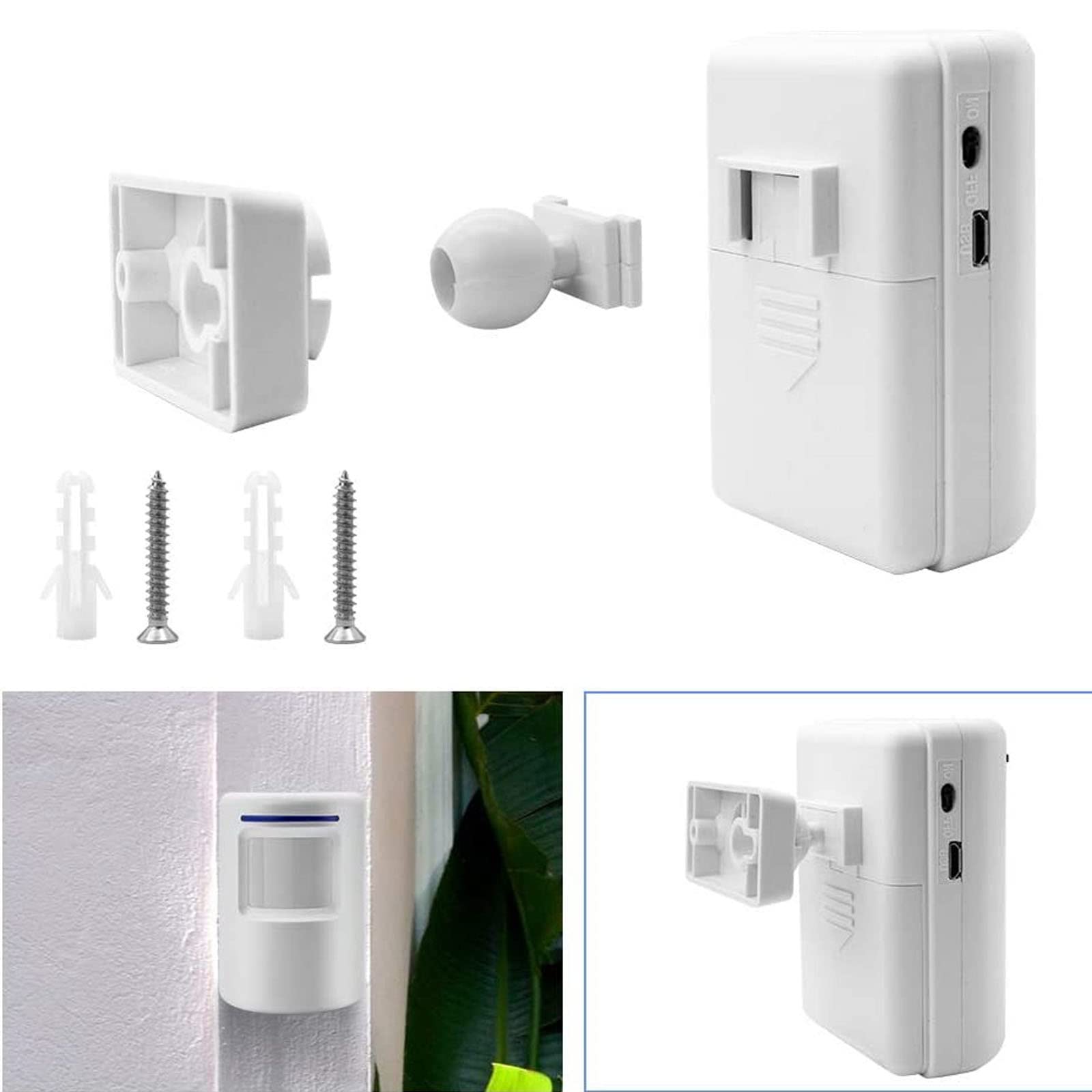 Motion Detector Sensor Alarm, Siegenpro Driveway Alarm Wireless, Home Security Business Motion Sensor Alarm Indoor Outdoor Weath