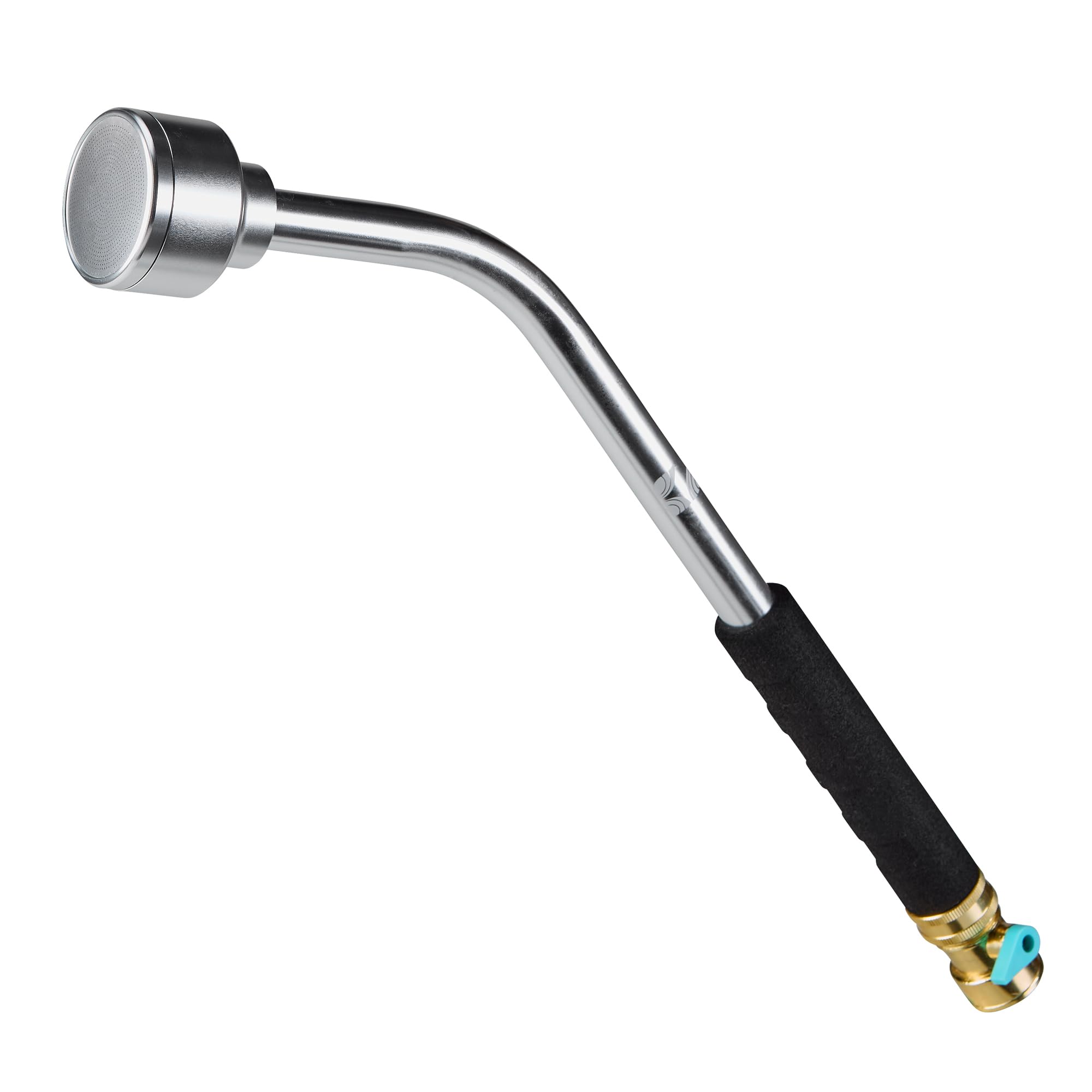 18 Inch Soft Rain Metal Watering Wand Featuring Gentle Spray 600007 With Comfort Grip And Shut Off Valve By New England Garden T