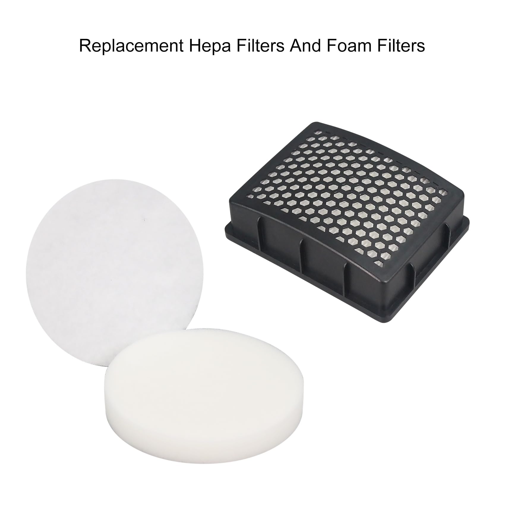 Ymimi Replacement Filter Compatible With Kenmore Bagless Upright Vacuum,Fits Models Du2015,Du2012,K4010 Series (2 Hepa Filter An