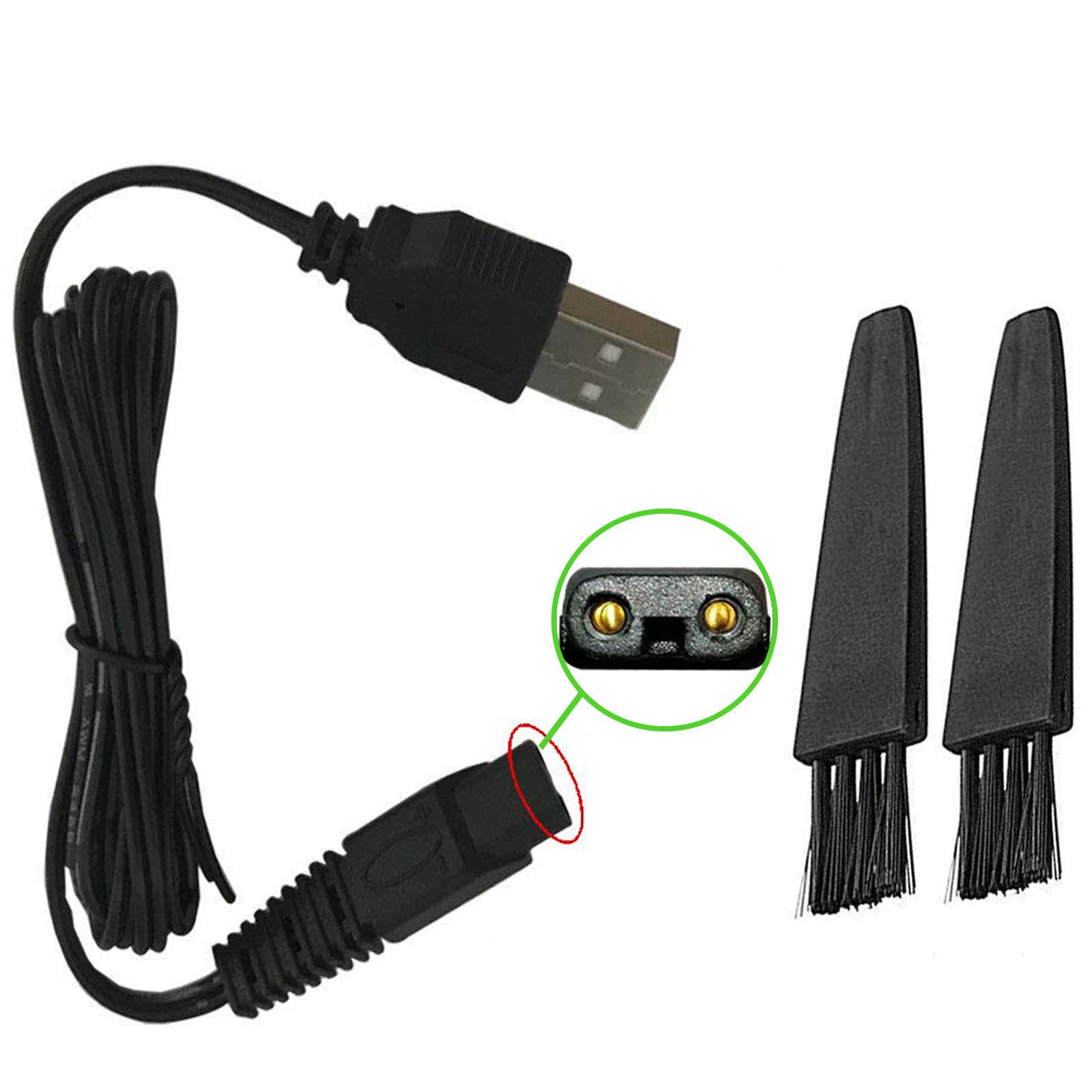 Electric Shaver Charge For Solo Rechargeable Full Body Hair Trimmer Shaver And Groomer Replacement Charge Line 5V Usb Shaver Pow