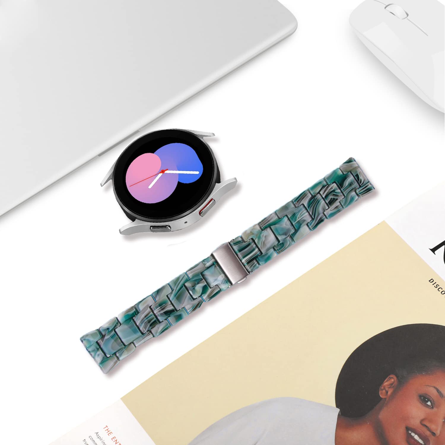 Dealele Bands Compatible With Samsung Galaxy Watch 6/6 Classic / 5/5 Pro/Galaxy Watch 4/4 Classic / 3 41Mm / Active 2, 20Mm Colo