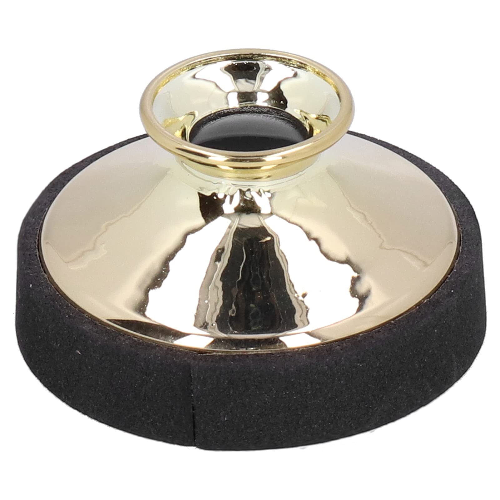 Saxophone Mute, ABS Saxophone Muffler for Children for Beginner(Golden)