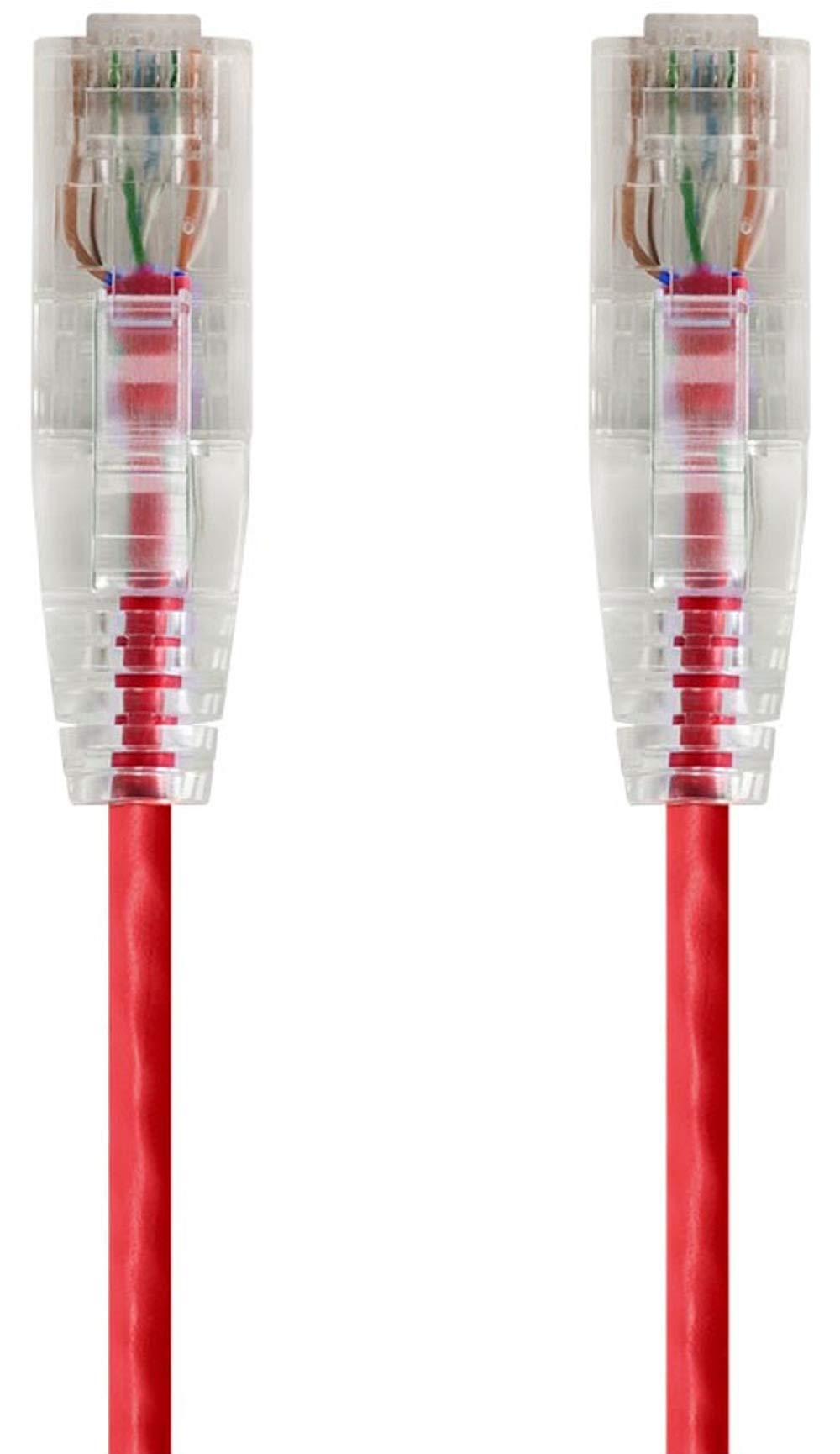 Slimrun  Cat6 Utp Cable-10Ft Red