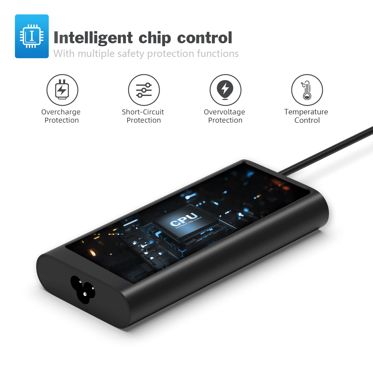 90W Laptop Charger For Dell Latitude E6410 E6420 E6430 E6440 E6540 7490 7390 7480 5490 5580 5480 3190 E5470 E6520 E7440 E7450 With Size 7.4X5.0Mm Power Supply Cord Plug