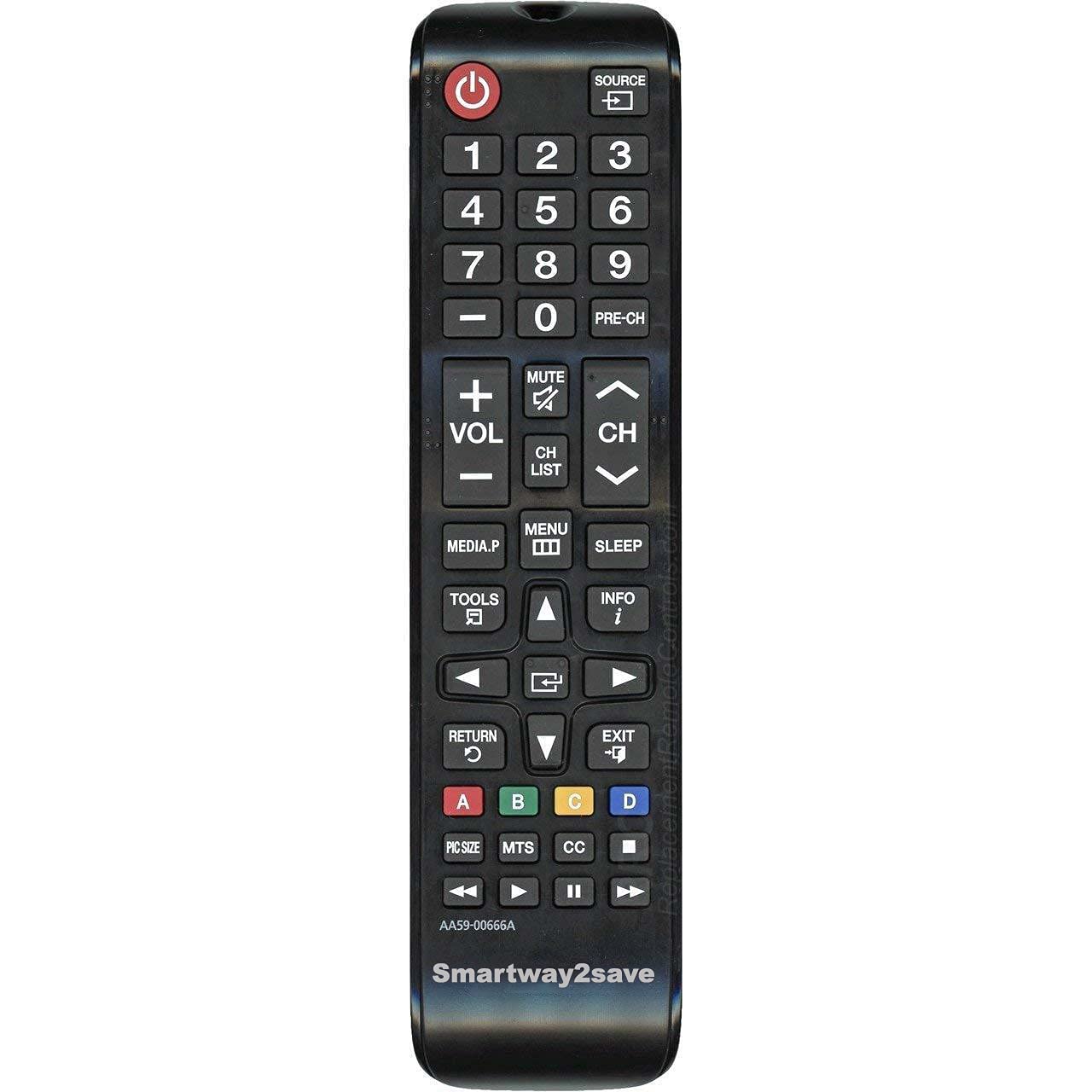 New Replacement Samsung Led, Lcd Hdtv Aa59 00666A Tv Remote Control