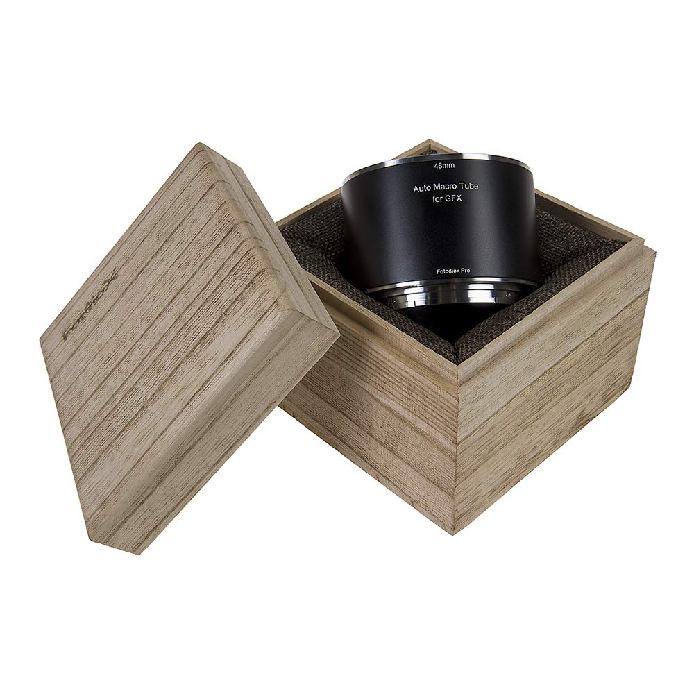 Fotodiox Pro Automatic Macro Extension Tube, 48Mm Section   For Fuji G Mount Gfx Mirrorless Cameras For Extreme Close Up Photogr