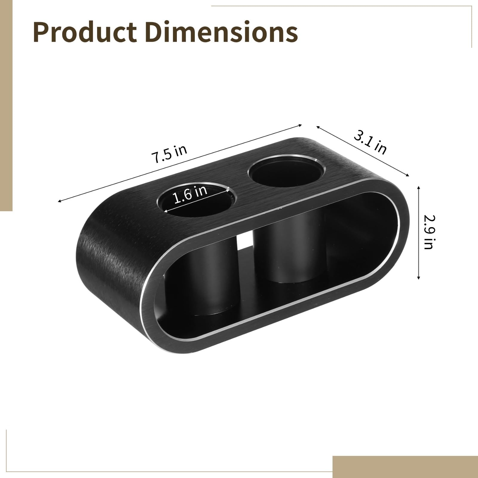 Yeesport Metal Desktop Microphone Storage Holder, Aluminum Alloy Microphone Stand, Fashionable Tabletop Mic Organizer For Desk,