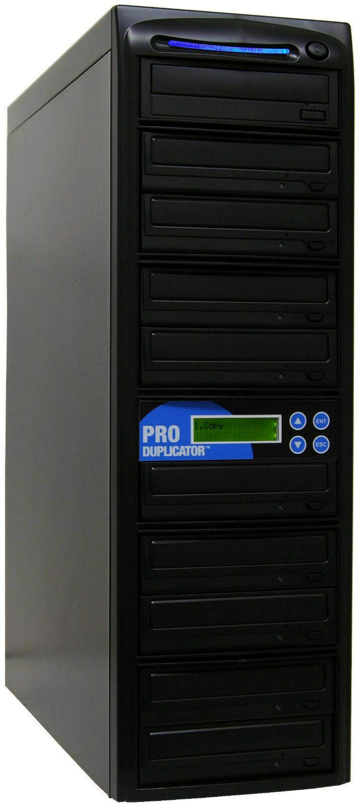 Produplicator 1 To 9 24X Burner Cd Dvd Duplicator   Standalone Copier Duplication Tower