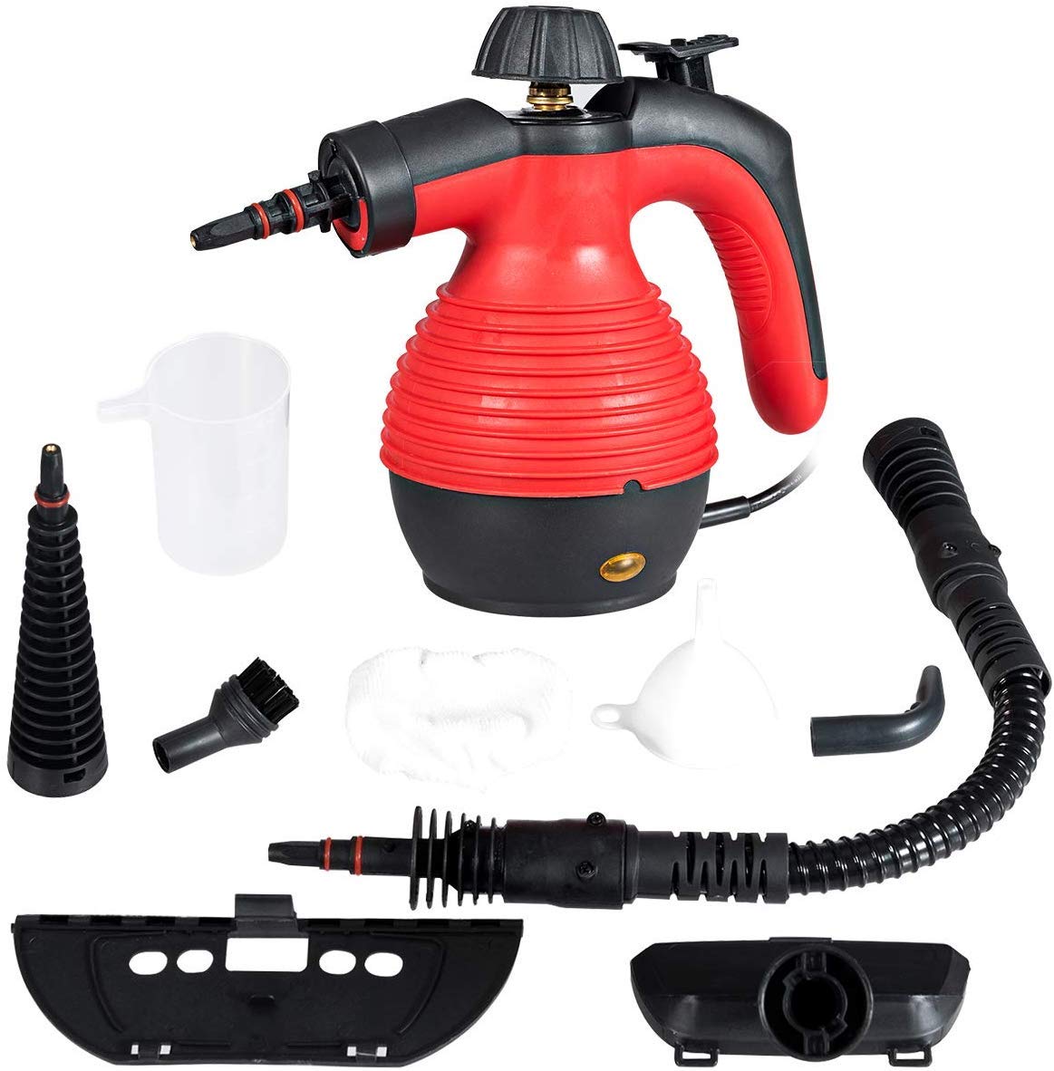 Goflame Steam Cleaner 1050W Handheld Multi Purpose Powerful Steam, Sanitizer, Steamer, Steam Iron, Remove Stains/Grease From Bat