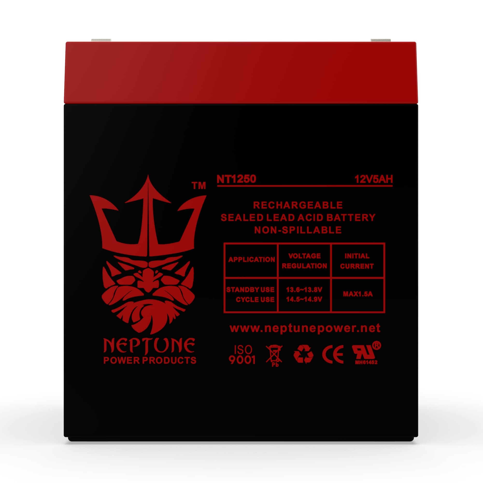 Univ Power Group Replacement For Wka12 5F   12 Volt 5 Ah Battery